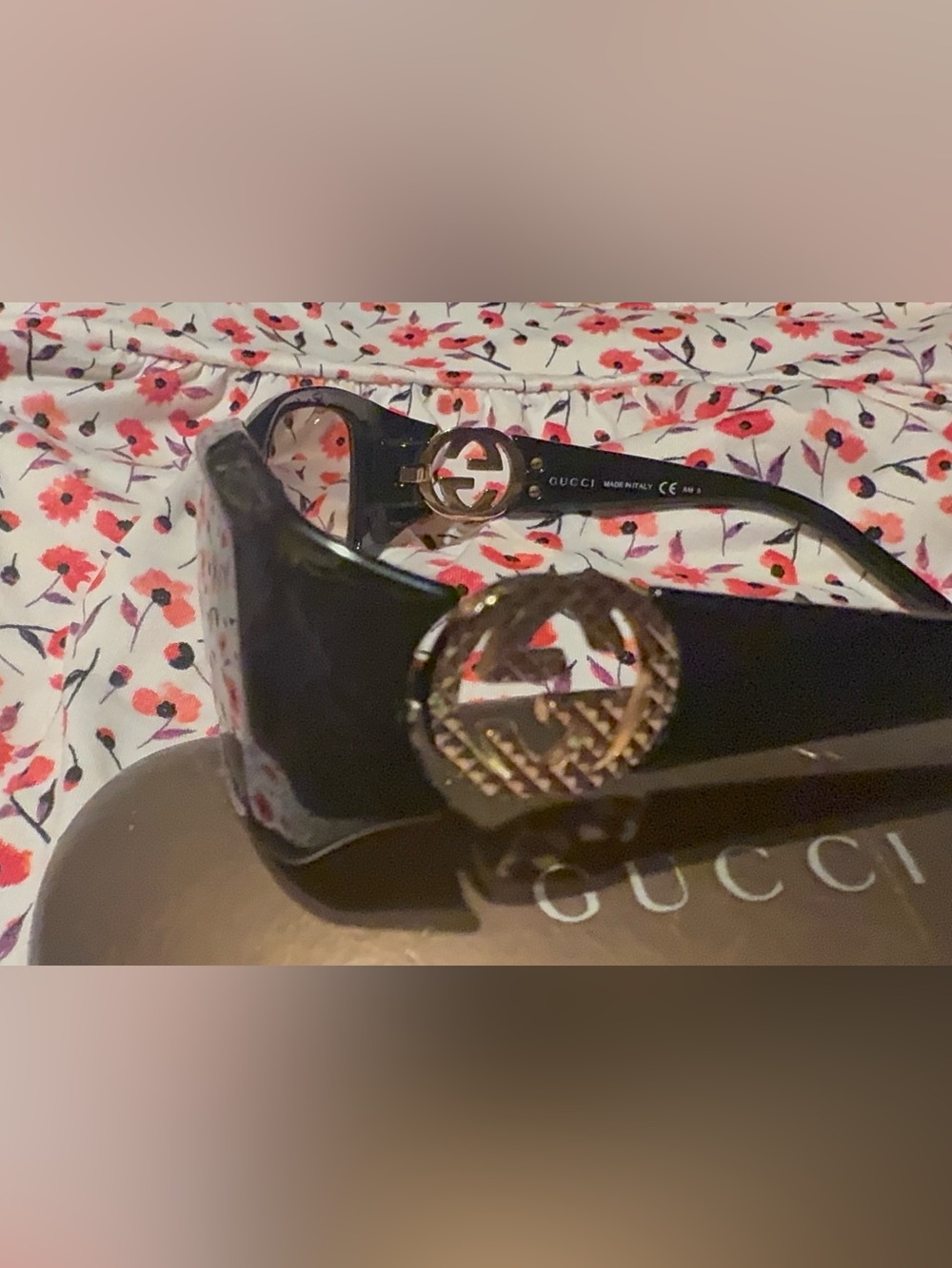 Gucci Dark Brown Square frame you can put own prescripcion Glasses Authentic - Picture 3 of 16